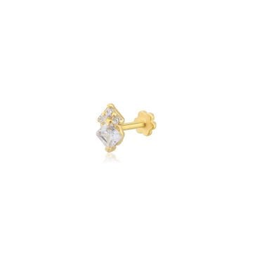 Taşlı Kulak Piercing