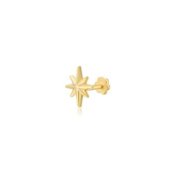 Kuzey Yıldızı Figürlü Taşsız Piercing