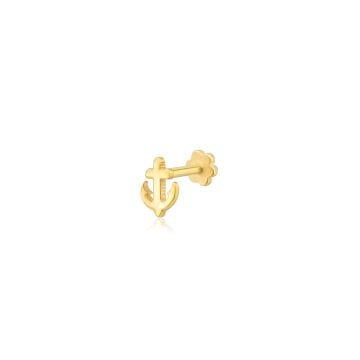 Çapa Figürlü Taşsız Piercing