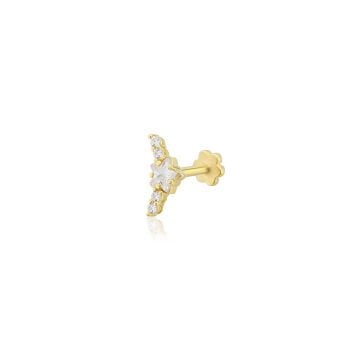 Starlight Çok Taşlı Piercing